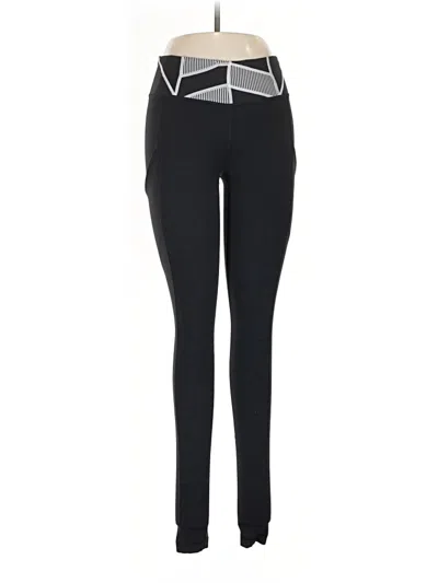 Pre-owned Lululemon Athletica Active Pants In Black