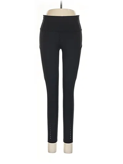 Pre-owned Lululemon Athletica Active Pants In Black