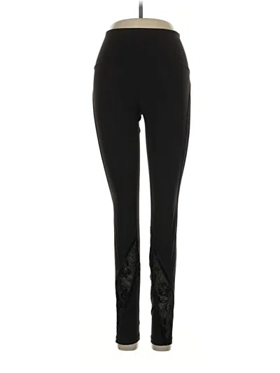 Pre-owned Lululemon Athletica Active Pants In Black