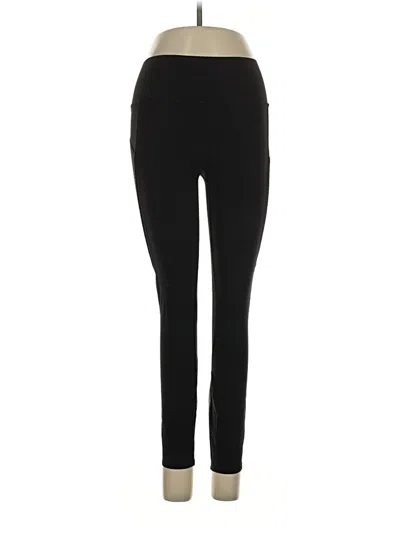 Pre-owned Lululemon Athletica Active Pants In Black