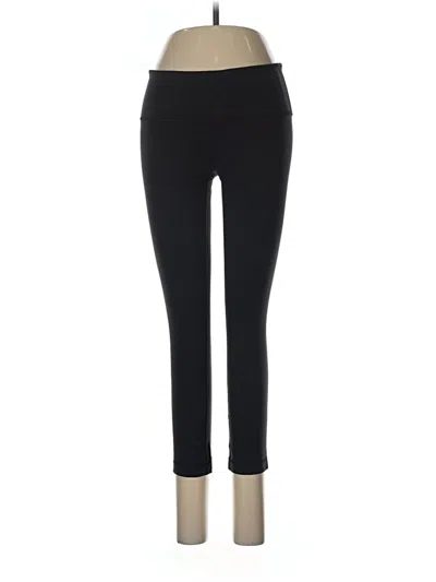 Pre-owned Lululemon Athletica Active Pants In Black