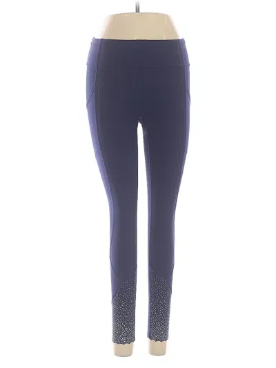 Pre-owned Lululemon Athletica Active Pants In Blue