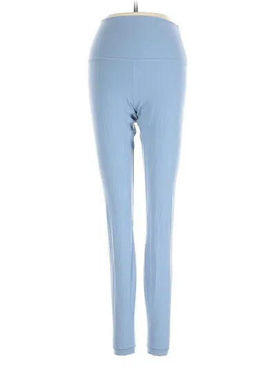 Pre-owned Lululemon Athletica Active Pants In Blue