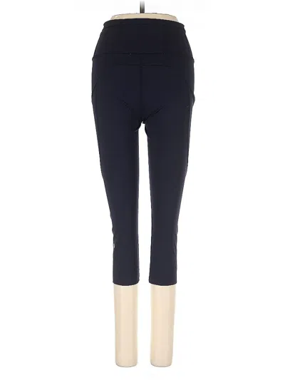 Pre-owned Lululemon Athletica Active Pants In Blue