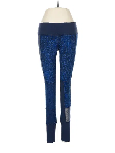 Pre-owned Lululemon Athletica Active Pants In Blue