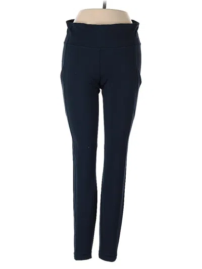 Pre-owned Lululemon Athletica Active Pants In Blue