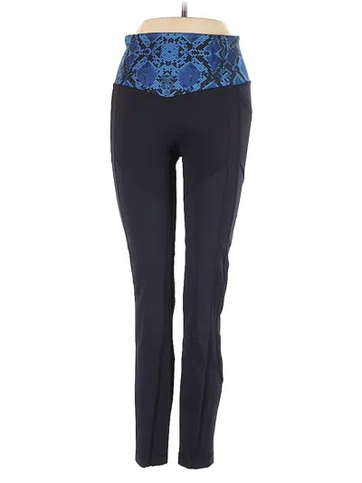 Pre-owned Lululemon Athletica Active Pants In Blue