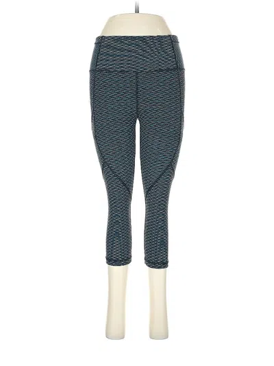 Pre-owned Lululemon Athletica Active Pants In Blue