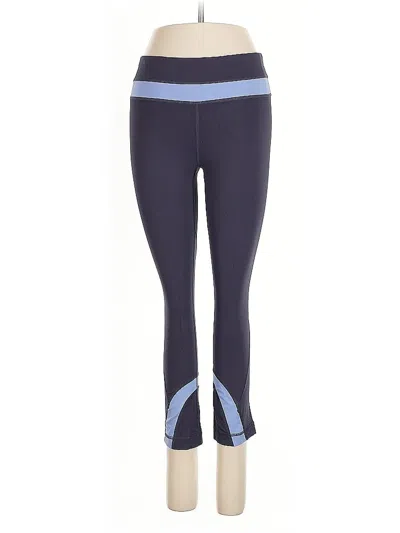 Pre-owned Lululemon Athletica Active Pants In Blue