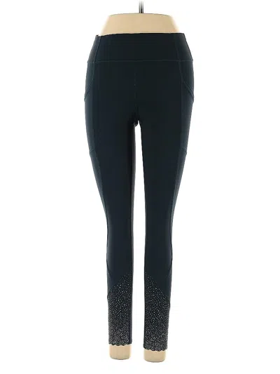 Pre-owned Lululemon Athletica Active Pants In Blue