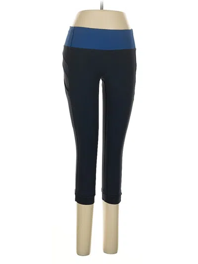 Pre-owned Lululemon Athletica Active Pants In Blue