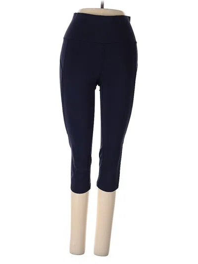 Pre-owned Lululemon Athletica Active Pants In Blue