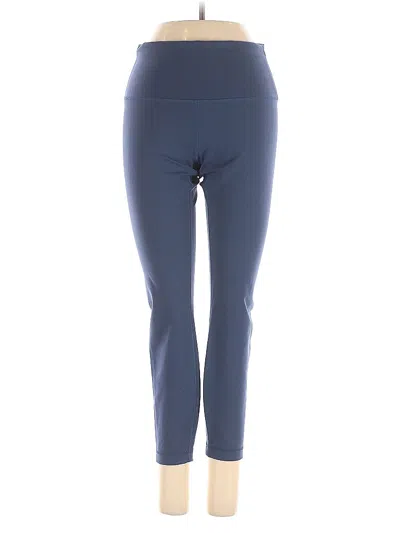 Pre-owned Lululemon Athletica Active Pants In Blue
