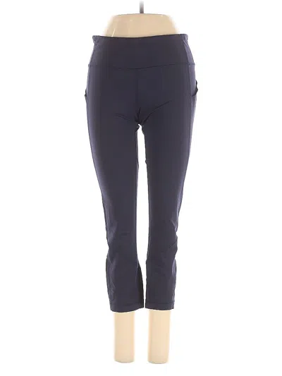 Pre-owned Lululemon Athletica Active Pants In Blue