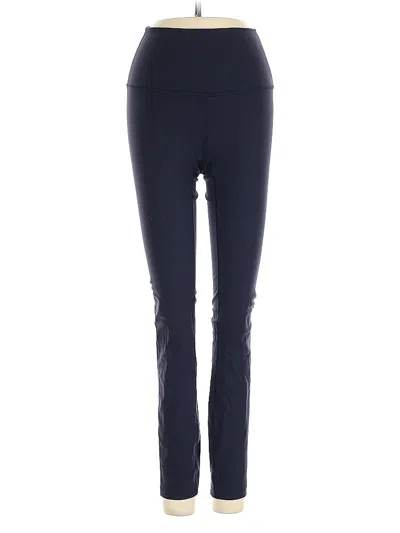 Pre-owned Lululemon Athletica Active Pants In Blue