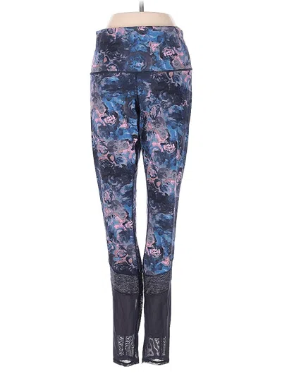 Pre-owned Lululemon Athletica Active Pants In Blue