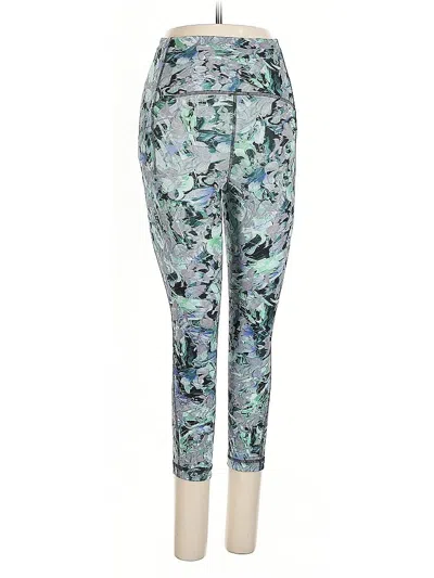 Pre-owned Lululemon Athletica Active Pants In Blue