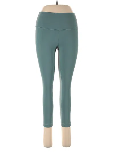 Pre-owned Lululemon Athletica Active Pants In Blue