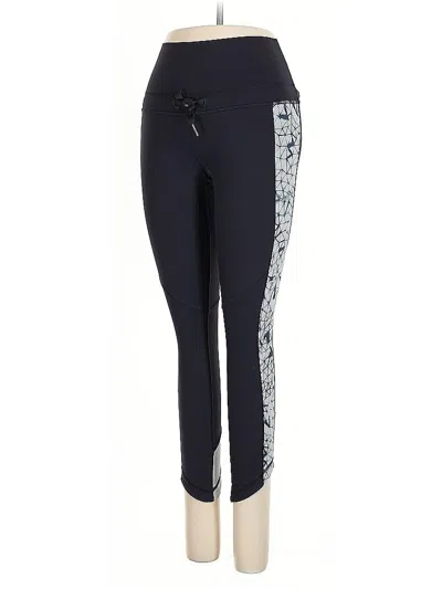 Pre-owned Lululemon Athletica Active Pants In Blue