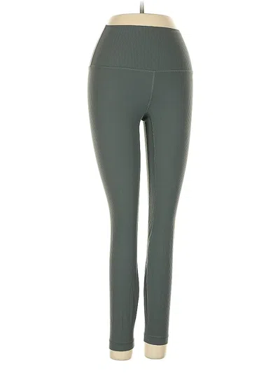 Pre-owned Lululemon Athletica Active Pants In Blue