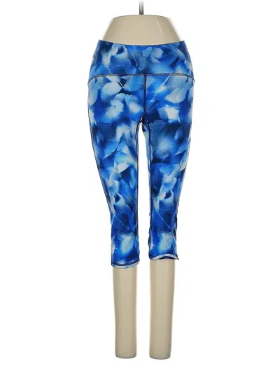 Pre-owned Lululemon Athletica Active Pants In Blue