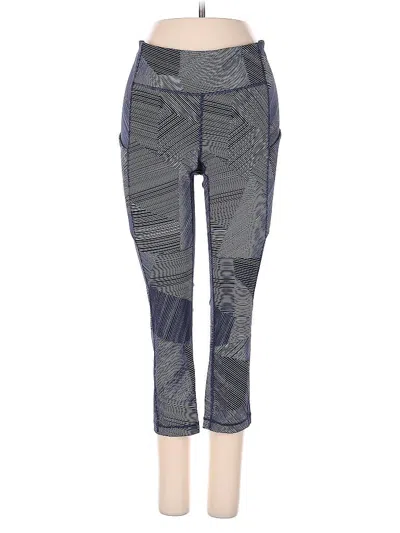 Pre-owned Lululemon Athletica Active Pants In Blue