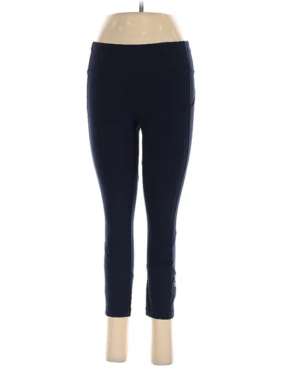 Pre-owned Lululemon Athletica Active Pants In Blue