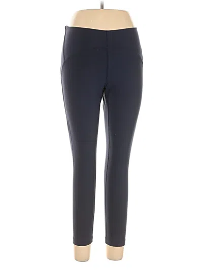 Pre-owned Lululemon Athletica Active Pants In Blue