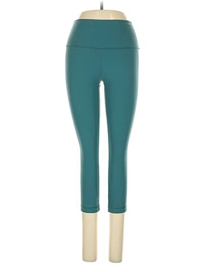 Pre-owned Lululemon Athletica Active Pants In Blue