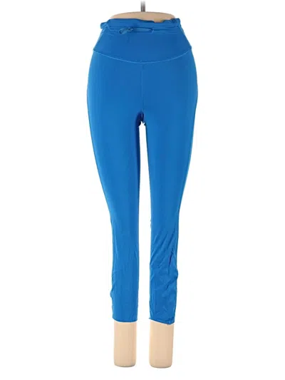 Pre-owned Lululemon Athletica Active Pants In Blue