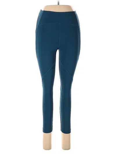 Pre-owned Lululemon Athletica Active Pants In Blue