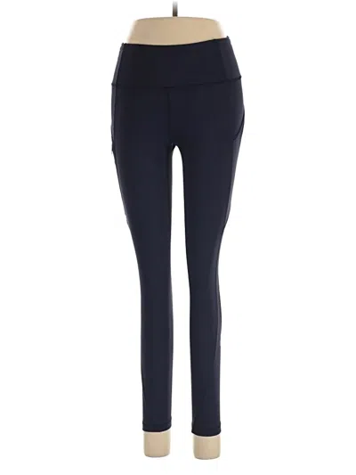 Pre-owned Lululemon Athletica Active Pants In Blue