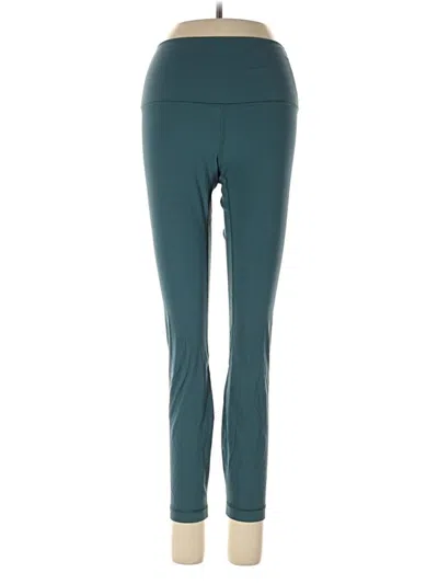 Pre-owned Lululemon Athletica Active Pants In Blue