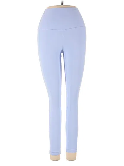 Pre-owned Lululemon Athletica Active Pants In Blue