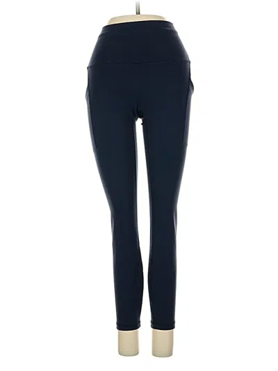 Pre-owned Lululemon Athletica Active Pants In Blue