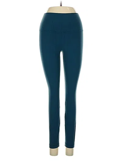 Pre-owned Lululemon Athletica Active Pants In Blue