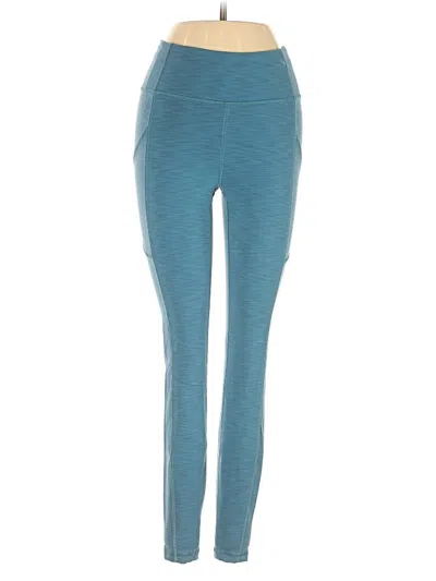 Pre-owned Lululemon Athletica Active Pants In Blue