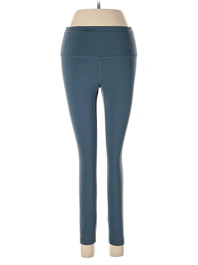 Pre-owned Lululemon Athletica Active Pants In Blue