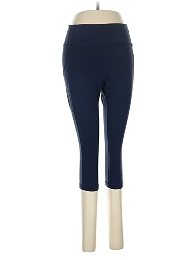 Pre-owned Lululemon Athletica Active Pants In Blue