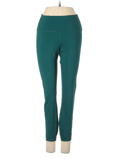 Pre-owned Lululemon Athletica Active Pants In Blue