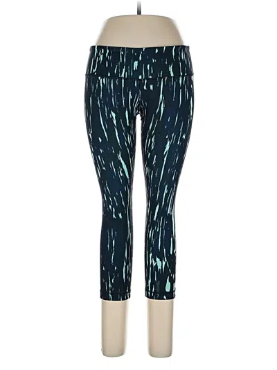 Pre-owned Lululemon Athletica Active Pants In Blue