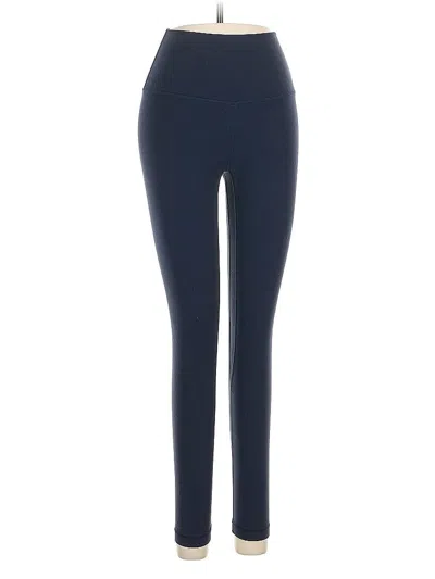 Pre-owned Lululemon Athletica Active Pants In Blue