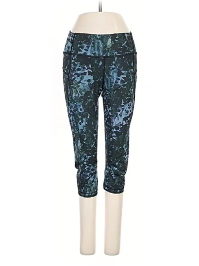 Pre-owned Lululemon Athletica Active Pants In Blue