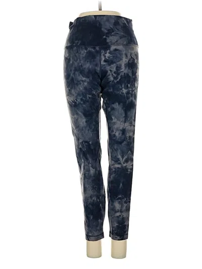 Pre-owned Lululemon Athletica Active Pants In Blue