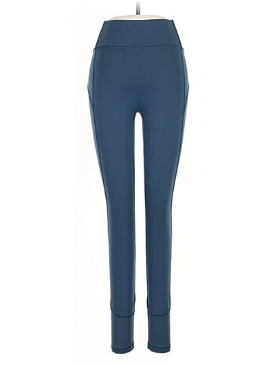 Pre-owned Lululemon Athletica Active Pants In Blue