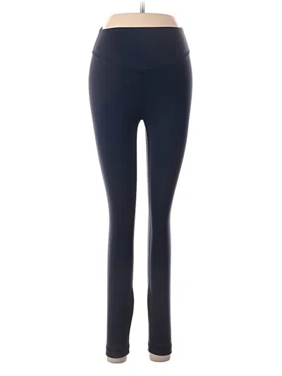 Pre-owned Lululemon Athletica Active Pants In Blue