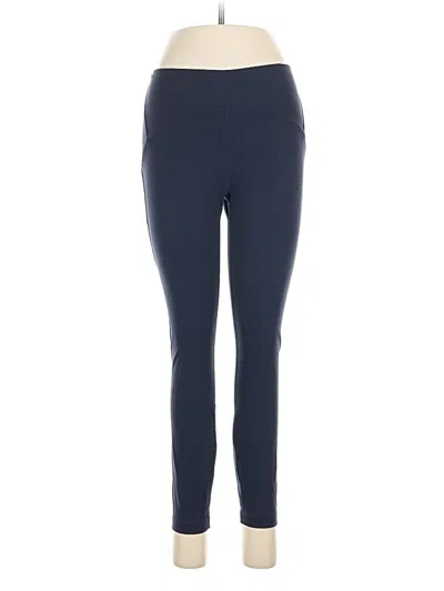 Pre-owned Lululemon Athletica Active Pants In Blue