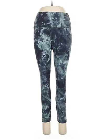 Pre-owned Lululemon Athletica Active Pants In Blue