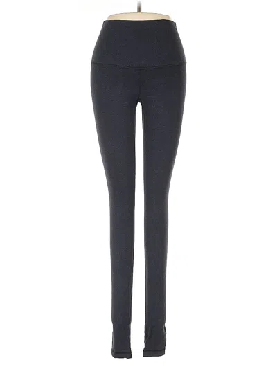 Pre-owned Lululemon Athletica Active Pants In Blue