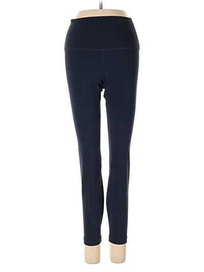 Pre-owned Lululemon Athletica Active Pants In Blue